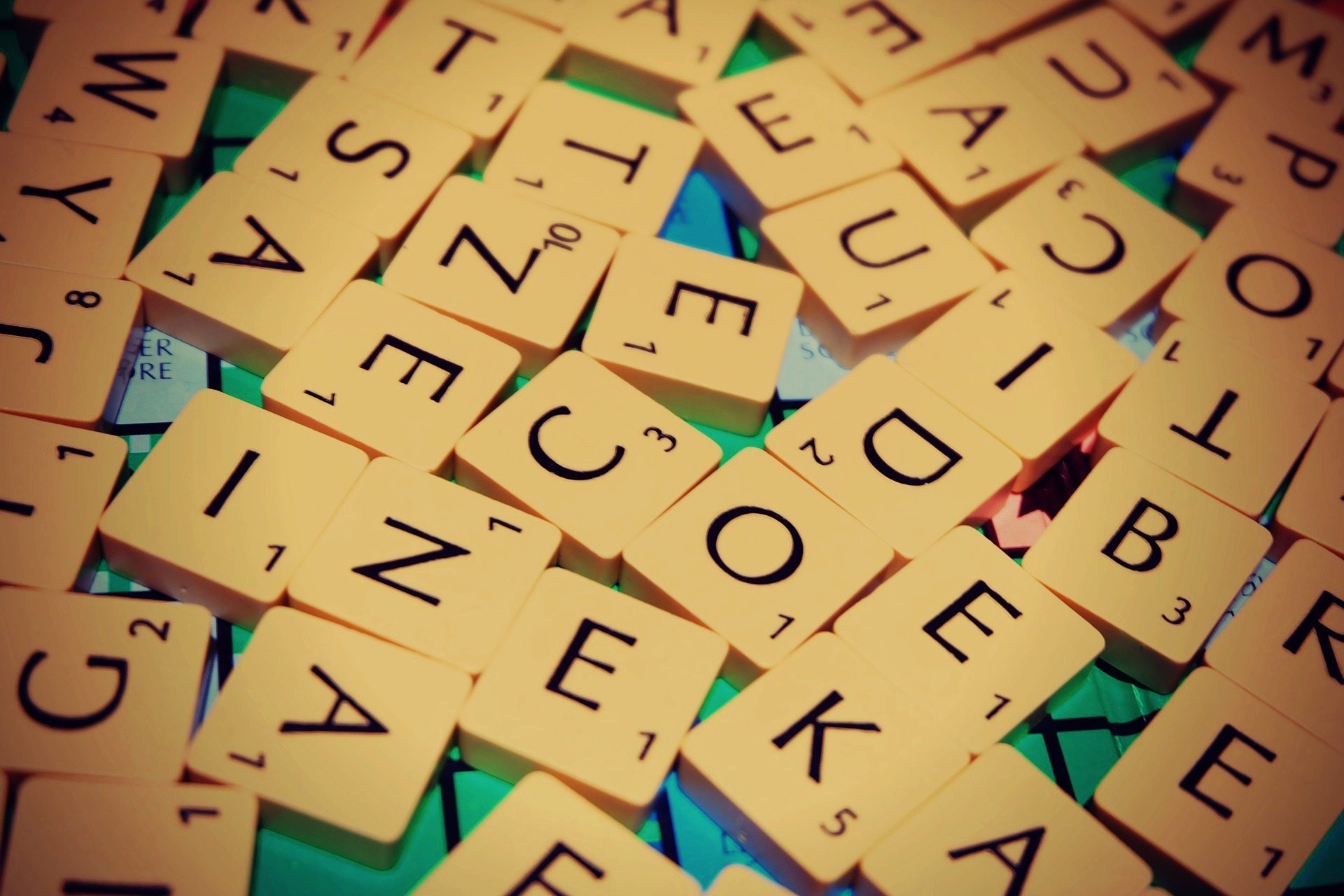 scrabble letters - phrases to remove from your vocabulary