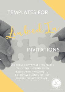 linkedin invitation templates